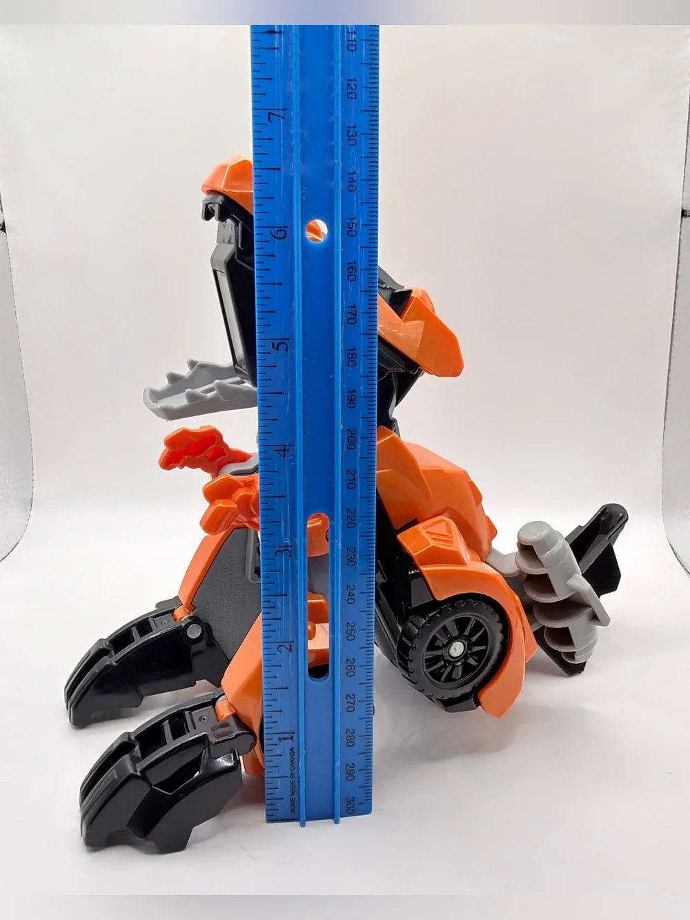 VTech Switch & Go T-Rex Race Car Transforming Light Effects LCD Screen works